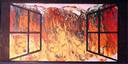 Galleri vindue med udsigt - abstrakt syrealisme
